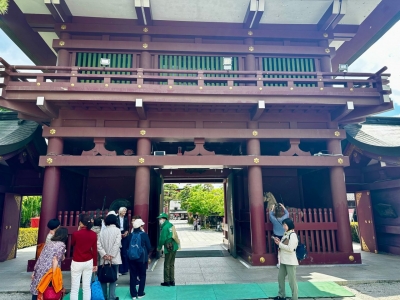 笠間稲荷山門